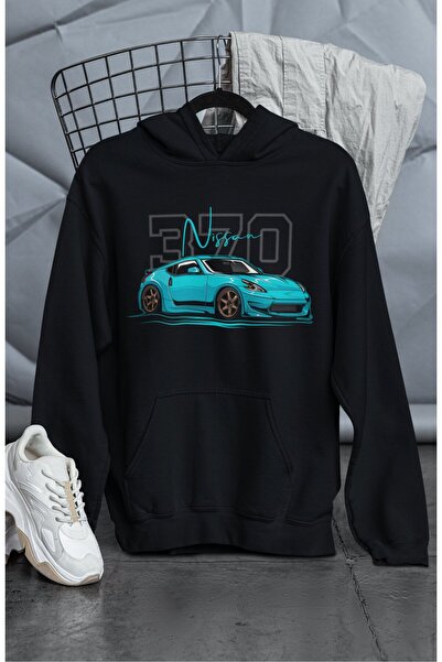 Fuddy Moda Nissan 370Z Štampano Unisex Oversize kroj Sa kapuljačom Hoodie