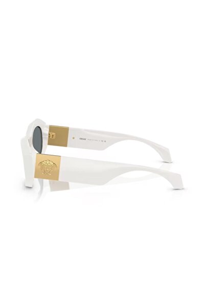 Versace Ve 4466U 546280 54 Women's Geometric White Bone Sunglasses