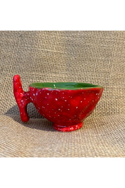 Tini Mini Seramik El yapımı seramik fincan yılbaşı serisi