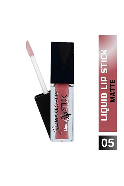 New Well Newwell Make over Studio Liquid Lipstick 05 & Makeup Sponge Gift