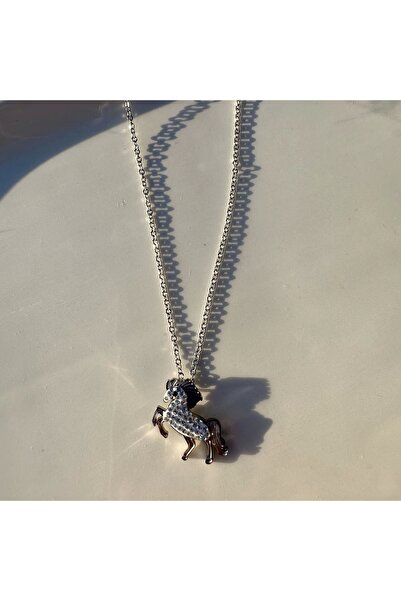 NURSS OFFICIAL ŞAHA KALKAN AT ÇELİK KOLYE