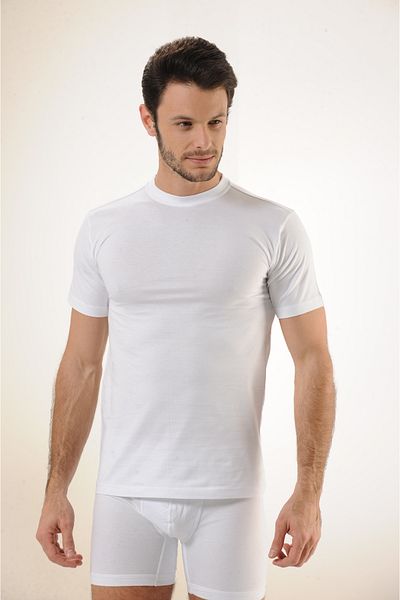 Hmd Plus Size 5 Pieces of Men Single Jersey - Άνετη εφαρμογή, κλειστός γιακάς, 100% βαμβάκι
