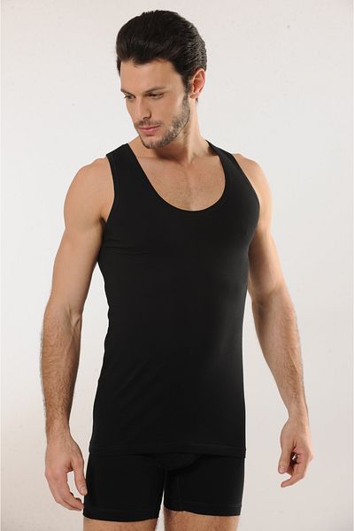 Hmd 3 Strap Lycra Men's Undershirt 92% Cotton, 8% Elastane