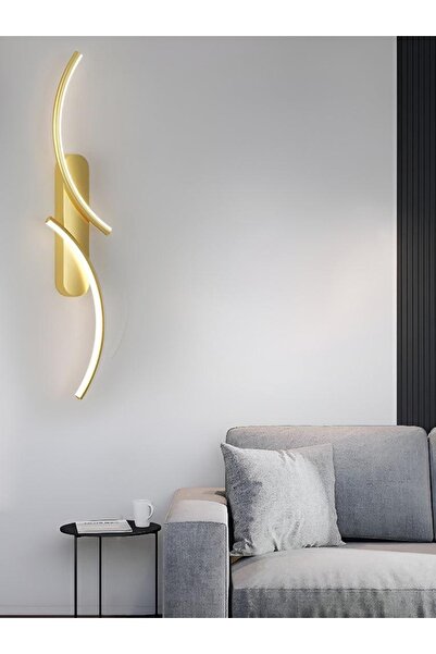 PeraTeknoloji Led Aplik Duvar Gold 3renk - Zümrüd 100 cm