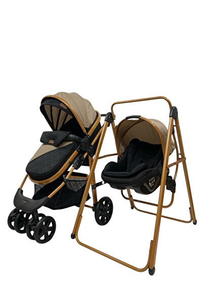 BEBEGOLD Travel Sistem, Pusetli, Çift Yönlü, Salıncak  Bebek Arabası Set