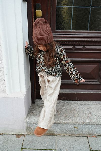 Balerinikizler Baby&Kids Shiny Girl's Pants - Gold Color