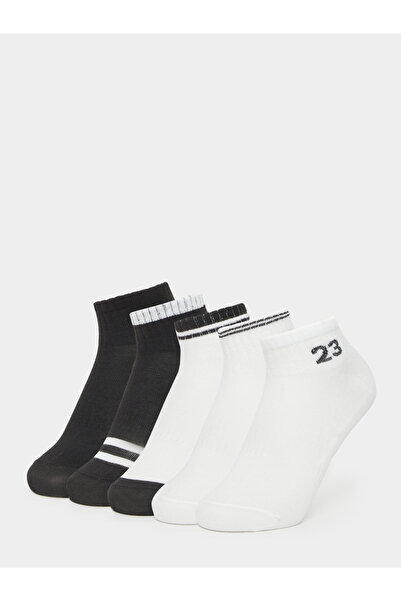 Styli Set of 5 - Ribbed Cuff Ankle Socks