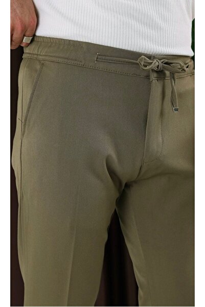 BASEL.CO Men's Slim Fit Premium Waist Rubbered Licra Fabric Jogger Pants