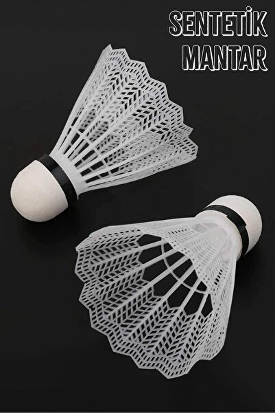 ALASTOR White Semi-Pro Badminton Ball - 6 Pieces Balanced Speed Starter Boxed Mushroom Head Deluxe Set 620