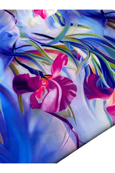 ipekkumaş Leo Desen Elbiselik Gömleklik Krep Kumaş Ürünümüz Adet Olarak Satıl...