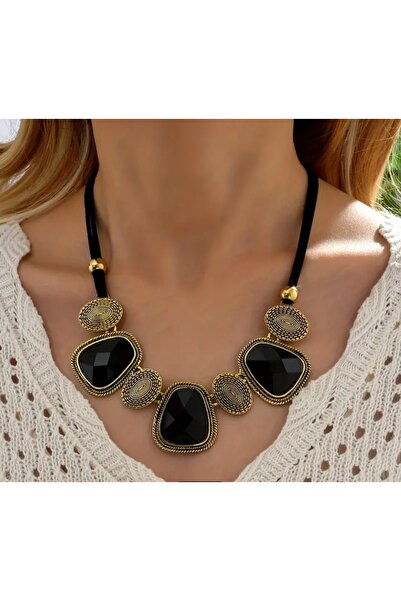 Roseland Çelik vintage kolye