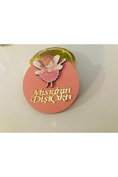 guluslazerkesim 10 ADET PEMBE AHŞAP DİŞ PERİSİ MAGNETİ DİŞ FİGÜRLÜ İLK DİŞİM ...