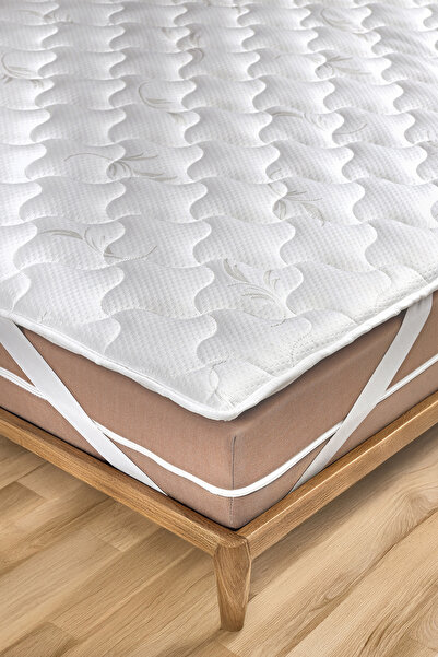 mandeep yatak Ortopedik Eko Yatak Pedi Kapitoneli Uyku Pedi Yatak Şiltesi