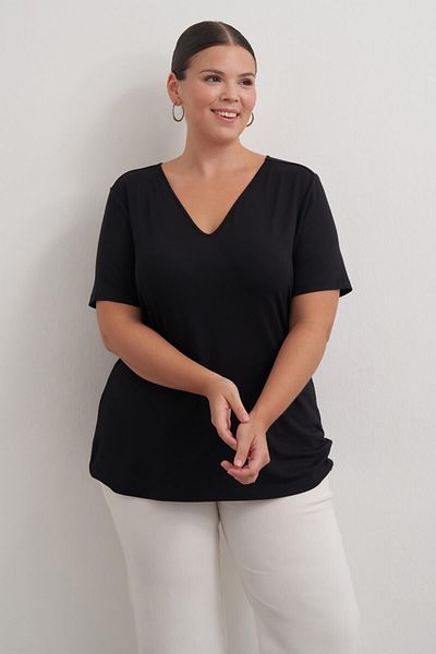 MYLİNE V-NECK TEE