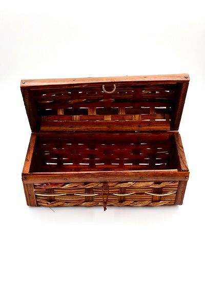 YENİCİ Wicker Chest (26*11cm)