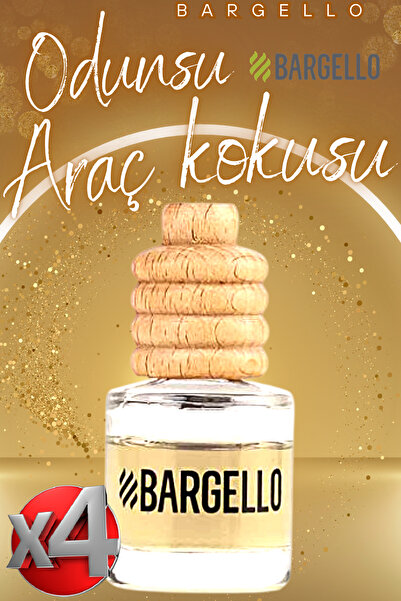 Bargello 4 Adet Odunsu Araç Parfümü 8 ML