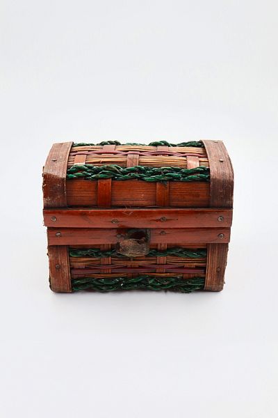 YENİCİ Mini Wicker Chest (11*9)
