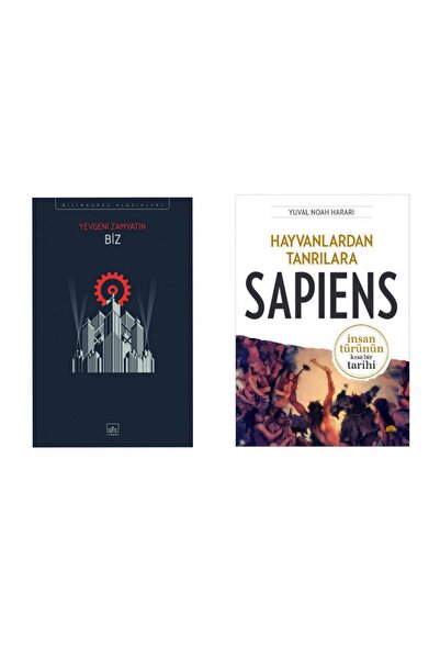 İthaki Yayınları Biz - Yevgeniy Zamyatin - Hayvanlardan Tanrılara: Sapiens - ...