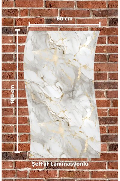 arduçlazer Folie Adeziva Blat Bucatarie Marmura Aurie Texturata 60 Cm X 1 Metru