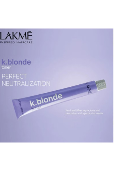 LAKMÉ لاكمي صبغة شعر كي بلوند فضى- 60 مل