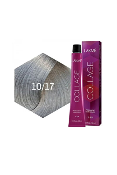 LAKMÉ لاكمي كولاج صبغة شعر 10/17 ، اشقر رمادي بلاتيني
