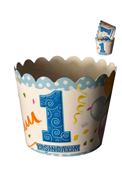 Cadde Süs 1 Year Old Cake Capsule