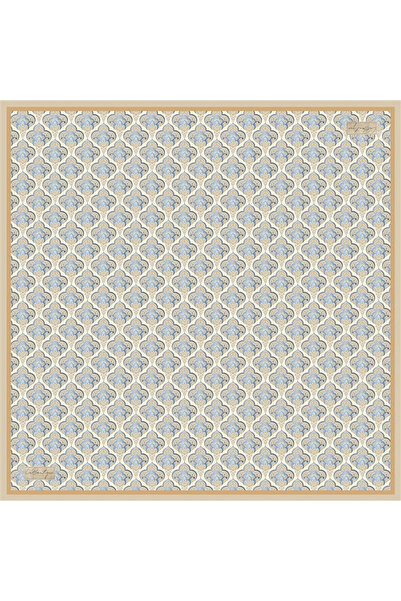 LA BOUTIQUE وشاح خريفي موديل 2237-05 - مقاس 90x90