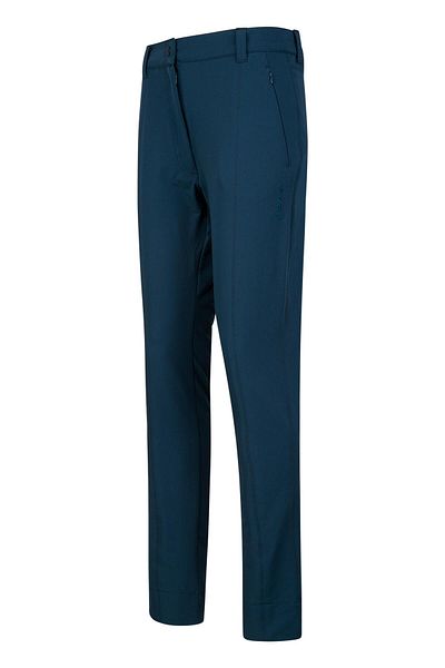 2AS Pantaloni de damă Waylen din lână merinos, bleumarin