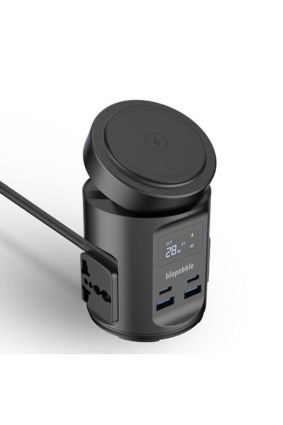 BLUPEBBLE Magpod Hub USB-A QC3.0 Two Universal Sockets