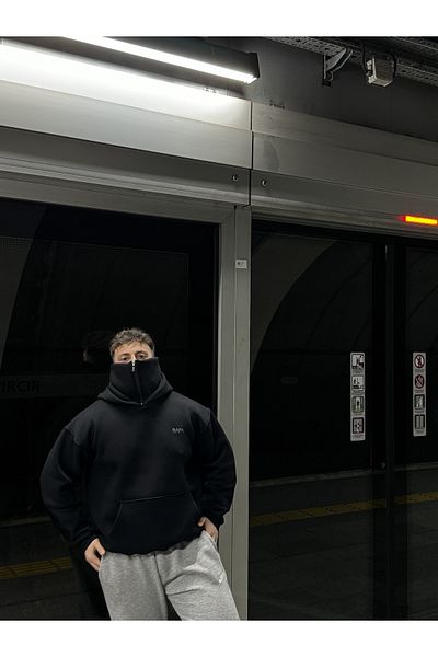 RAPA BUTİK Rapa Special Masked Sweatshirt