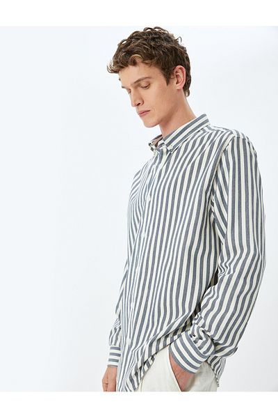 Koton marine stripe Striped Shirt