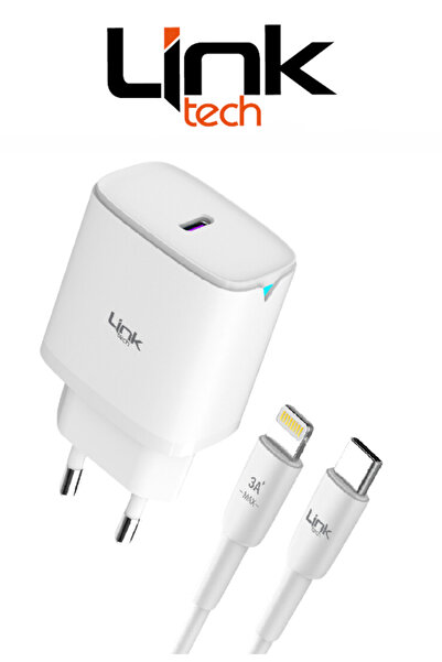 Linktech C313 Safe Type C Lightning PD - 3.0 iPhone 30W Kablolu Hızlı Şarj Aleti