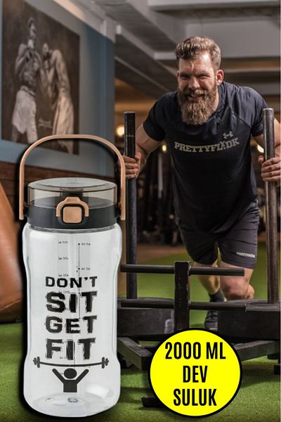 MEDUSHOP 2000 ml Giant Water Bottle