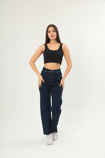 FRANCO RENZO Γυναικεία Strappy Crop Top Μπλούζα
