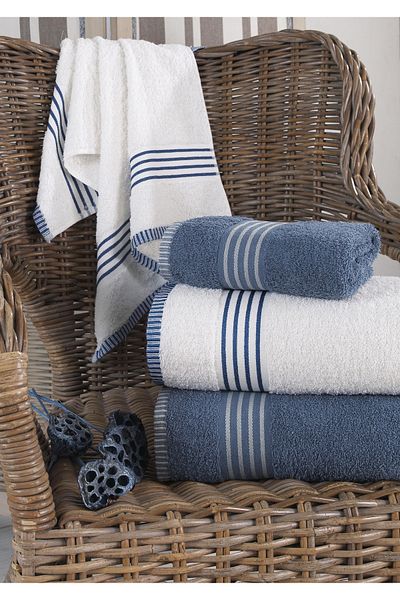 Home ÇIQRIK HOME Set de prosoape de baie Oscar din 4 piese