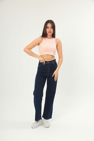 FRANCO RENZO Γυναικεία Strappy Crop Top Μπλούζα