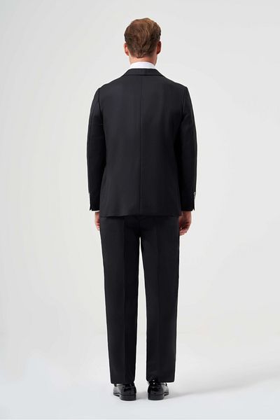Bisse Men's Mono Collar 4 Drop Suit Black