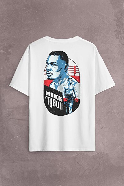 Kendim Seçtim Majka Tajson Boks Boks Sport Kralj Ring Prednja i Zadnja Štampa...
