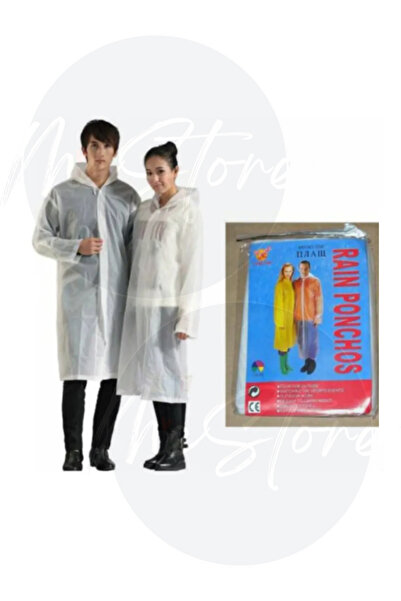 mes store Tek Kullanımlık Kullan At Yağmurluk