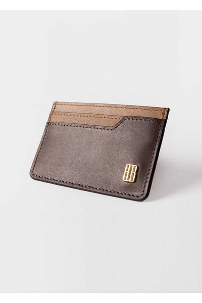 Boris Becker Brown Color Leather Card Holder