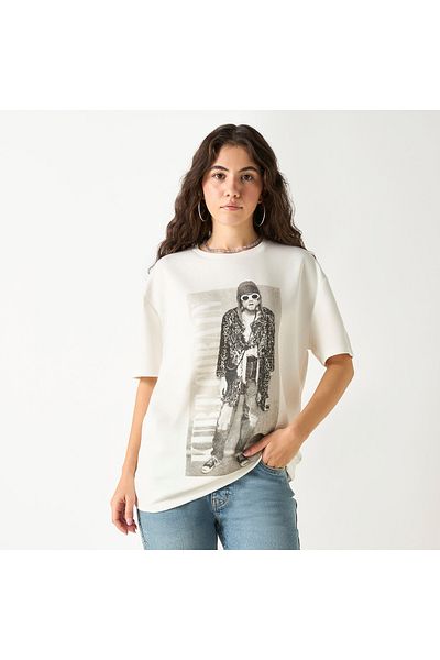 SP Characters CHR L OVERSIZED NEOPRENE GRAPHIC T SHIRT