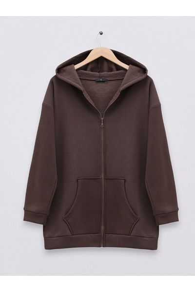 Modamorfo Kapuzentasche mit Reißverschluss und Polar-Sweatshirt