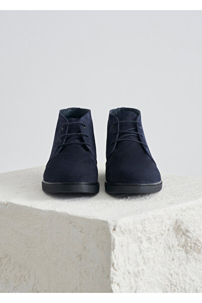 Boris Becker Lacivert Renk Süet Bot