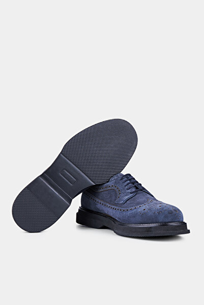 Bisse Erkek Süet Casual Ayakkabı Lacivert