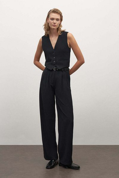 mathilda store Femei - Pantaloni Palazzo ediție specială întunecată