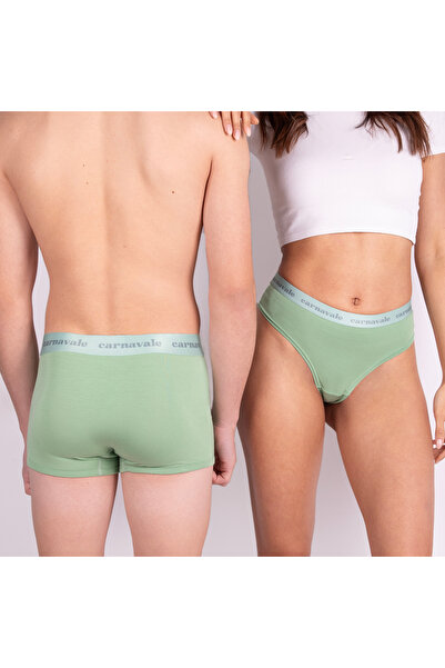 MODA Carnavale Yeşil Rengi Couple