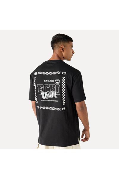 ECKO Unltd Printed Crew Neck T-shirt With Short Sleeves