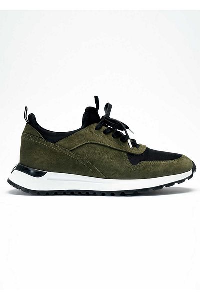 Boris Becker Khaki Color Sneakers