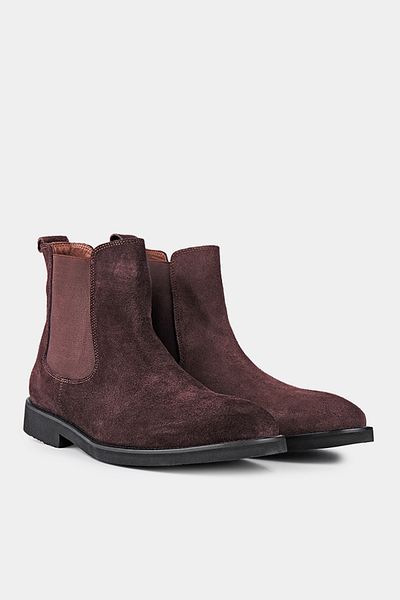 Bisse Men's Suede Boots BROWN