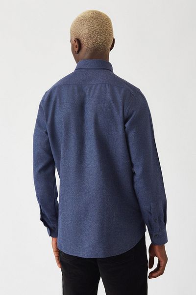 Bisse Ανδρικό πουκάμισο με μακρυμάνικο Navy Blue Lumberjack